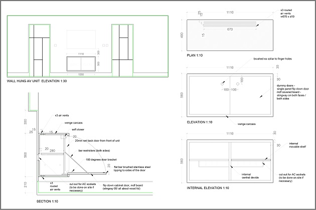 5. Wall Hung TV Unit a